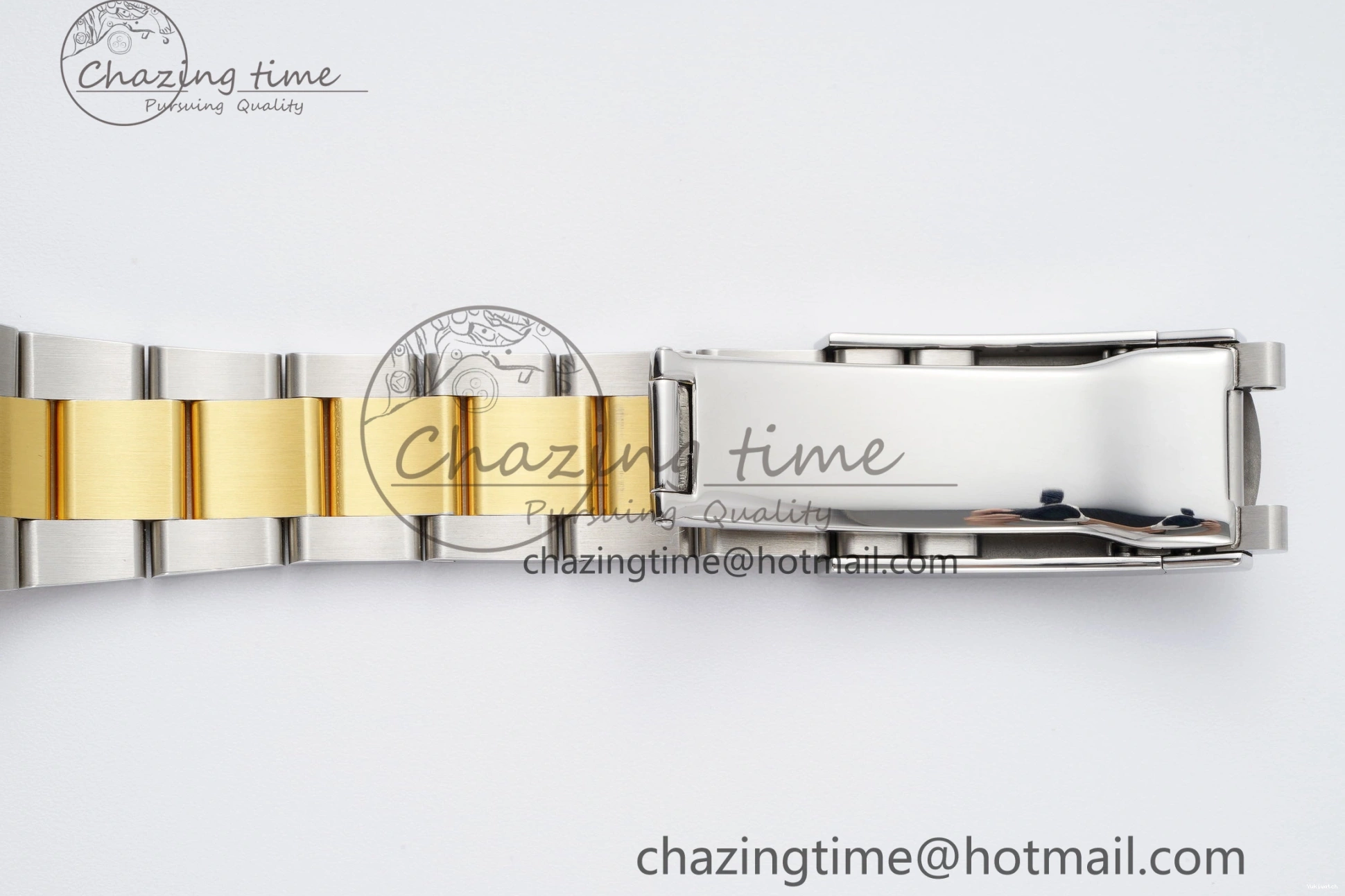 41 KING Steel Bezel on Dial 1:1 Polished Bracelet YG Oyster Best White DateJust Edition 904L SS VR3235 0311